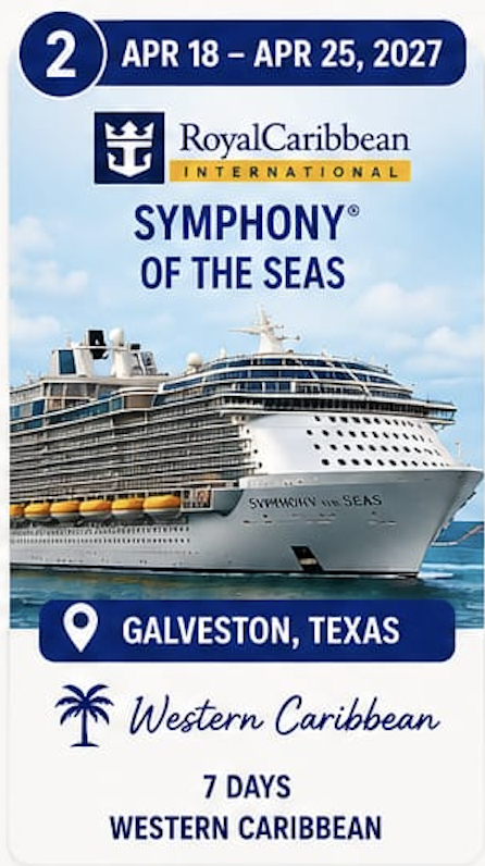 Trip 2 — Symphony of the Seas