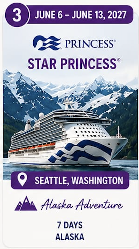 Trip 3 — Star Princess